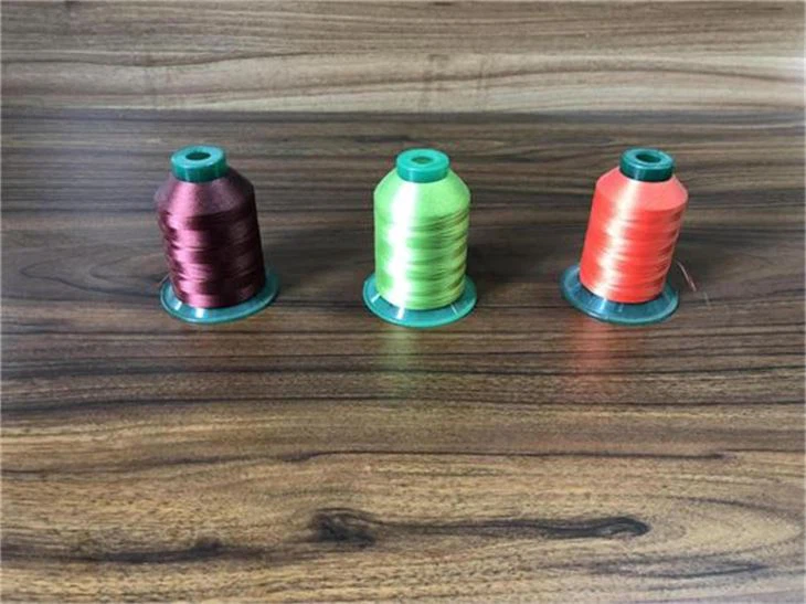 High Strength Polyester 2kg Bobbin Yarn Embroidery Thread
